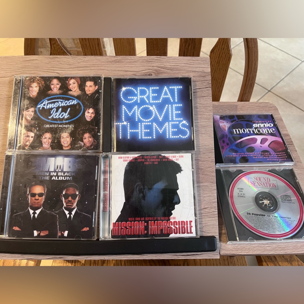 Great Movie Themes CD + Assorted Soundtrack Collection